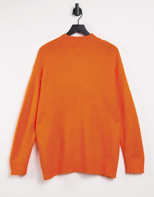 bershka oversized crew neck jumper