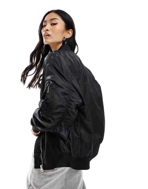 Bershka bomber jacket womens sale