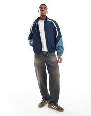 HTH velor track jacket ブルー velor track jacket – YZ