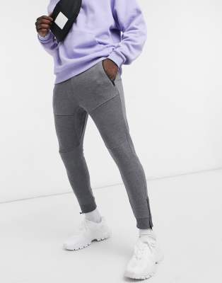bershka grey sweatpants