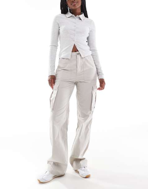 Pantalon femme cargo online noir