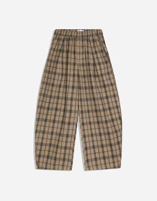 Bershka - Pantalon coupe ballon - Gris, 4 de 4