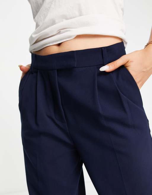 Pantalon discount bleu marine