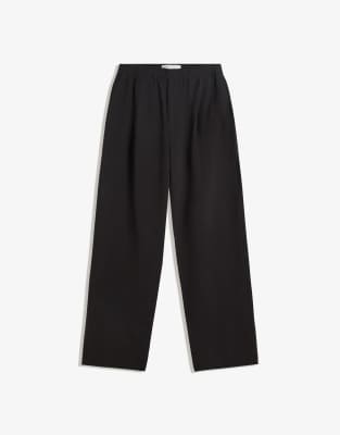 Bershka - Pantalon de jogging baggy - Noir
