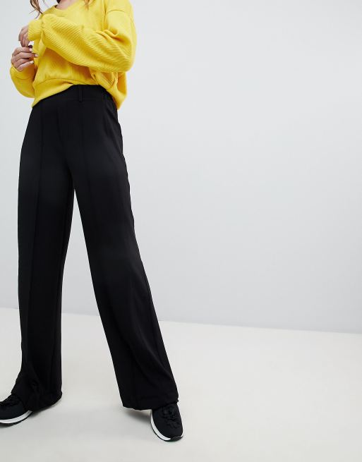 Bershka pantalon noir hot sale