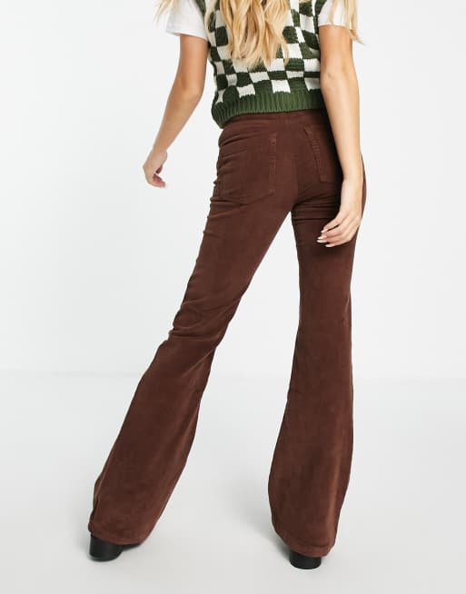 Pantalon velours cotelé femme bershka sale