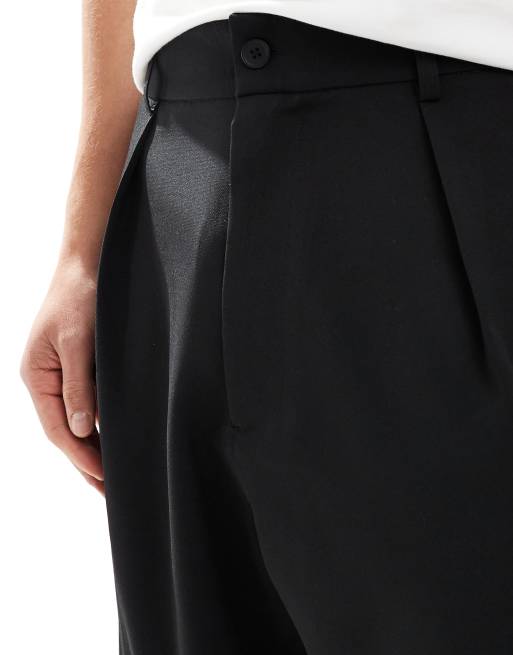 Bershka - Pantaloni a palloncino sartoriali neri, 5 di 5