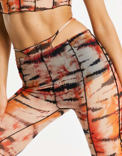 Pantaloni tie dye bershka store
