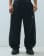 Bershka pantaloni barrel tecnici neri