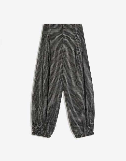 Bershka pantaloni bloomer grigi, 5 di 5