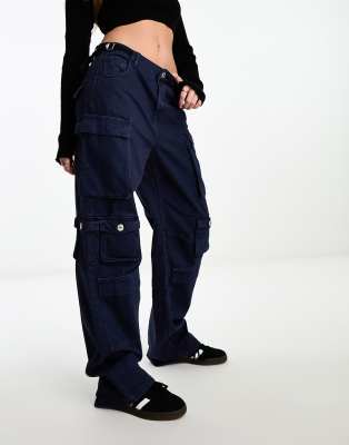 WonderWink Faith Pantaloni Cargo Donna Multitasche - Morbido Cotone Elasticizzato WonderFLEX - Bootcut