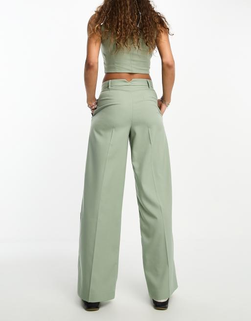 Pantaloni a vita alta on sale bershka