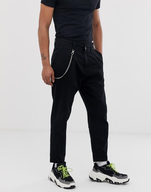 Bershka on sale chain trousers