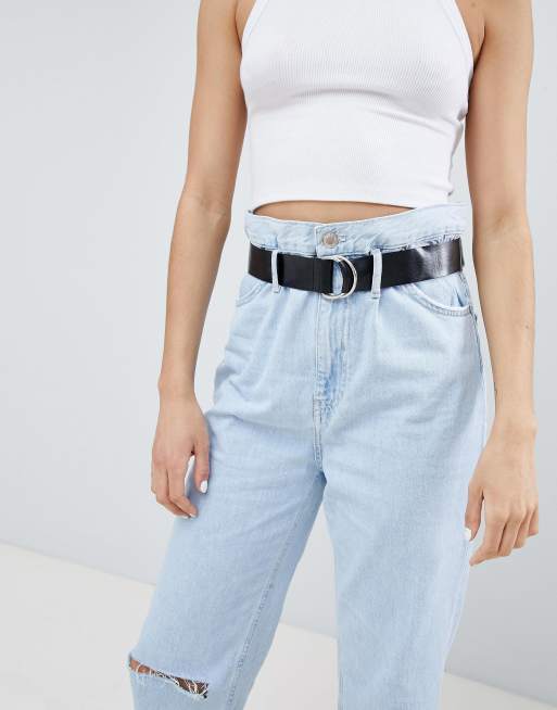 Jeans paper bag online bershka