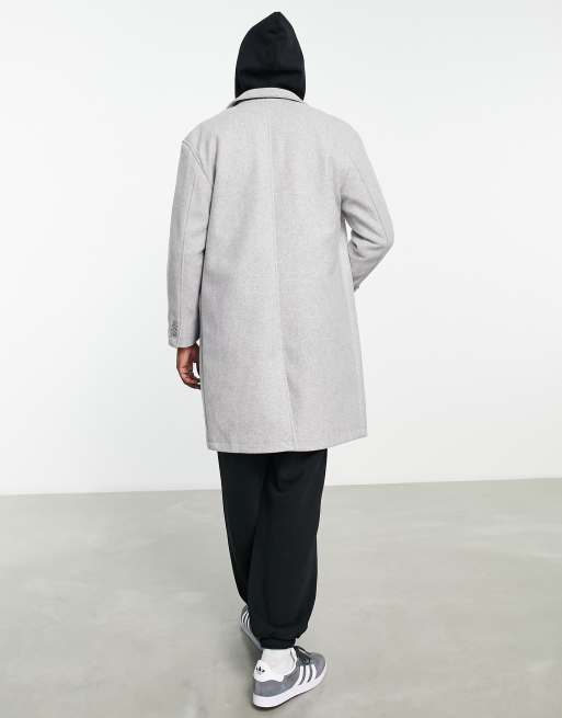 Bershka - Pardessus - Gris, 2 de 4
