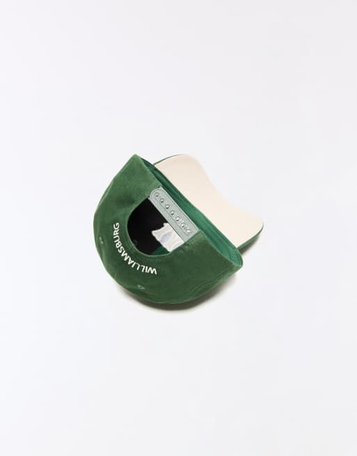 Bershka Patch cap in green, 4 of 5