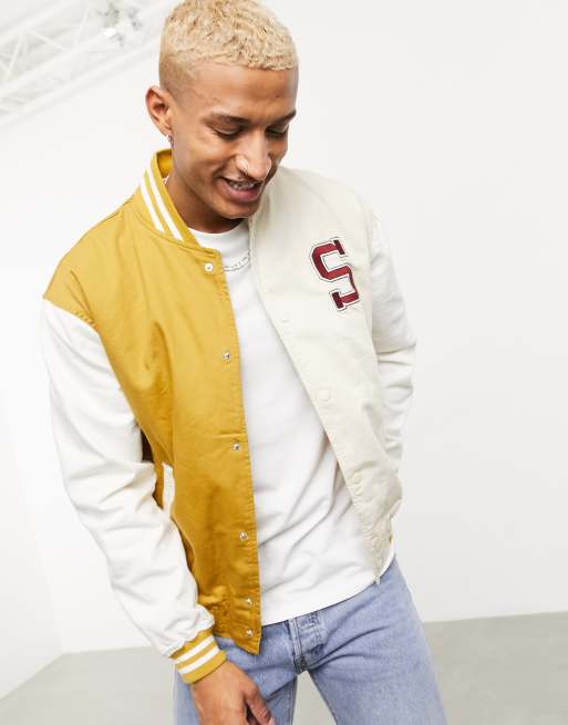 Snoopy on sale bomber jacket