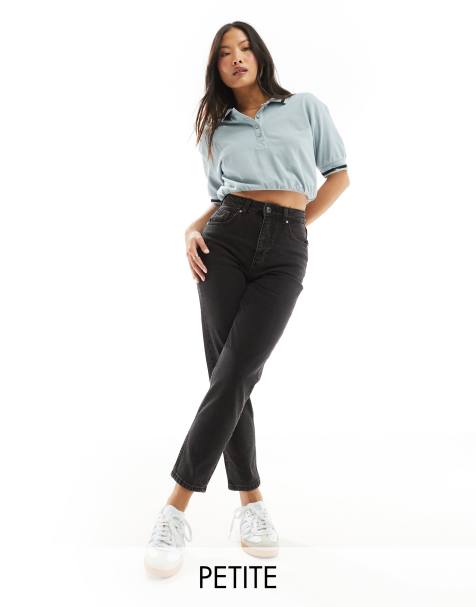 High Waisted Rigid Mom Jeans