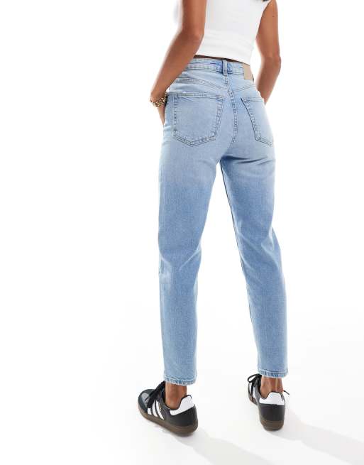 Women's Petite Comfort Stretch Slim Ankle Pants in Light Blue size