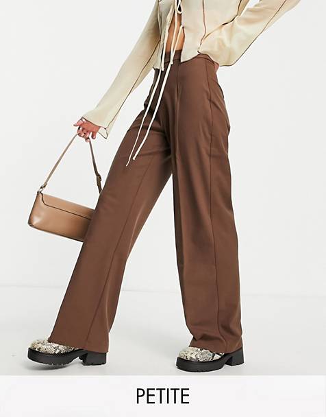 Gestreifte Sommerhose Damen Kleidung Hosen & Leggings Hosen mit weitem Bein Aniston Hosen mit weitem Bein 