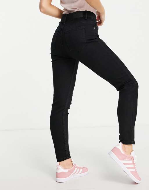 Bershka black best sale skinny jeans