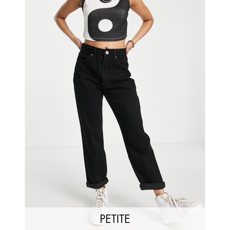 Jean mom bershka noir hotsell