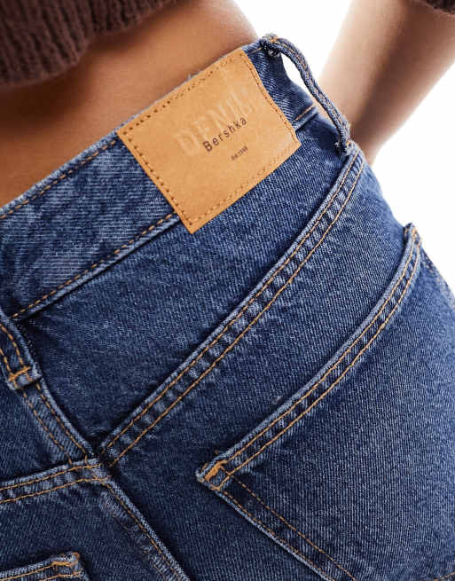 Bershka basic hot sale denim jeans