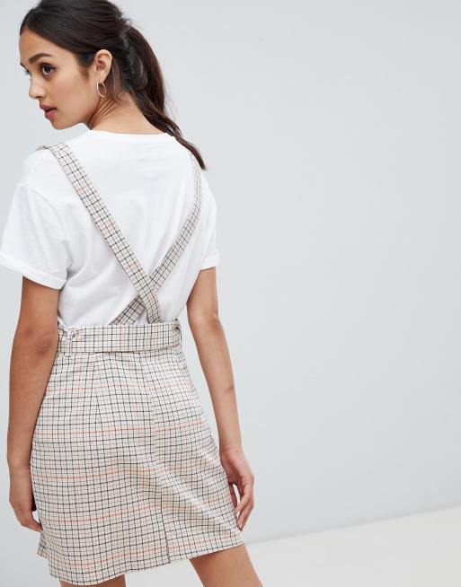 Pinafore on sale dress bershka