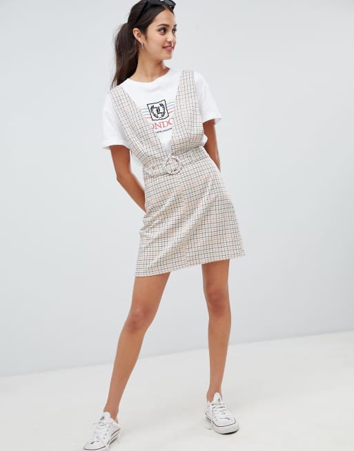 Pinafore 2025 dress bershka