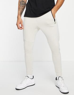 Bershka pique joggers in grey | ASOS