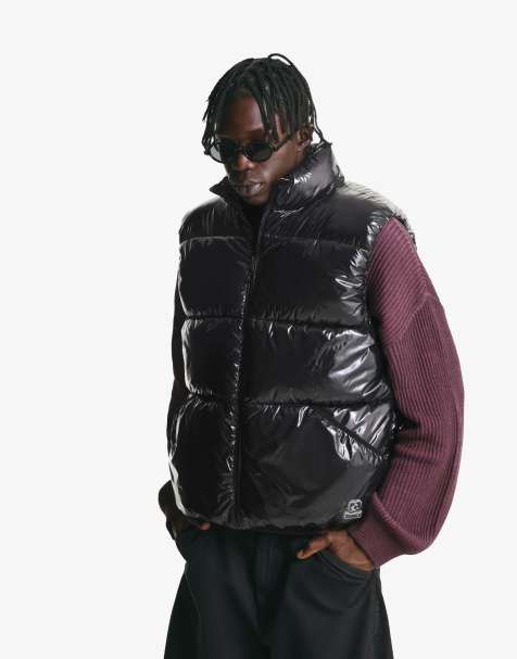 Bershka - Piumino smanicato nero - view 1