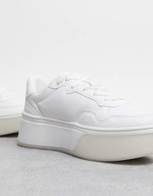 platform sneakers bershka