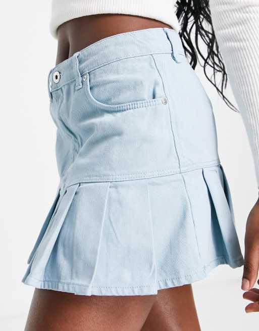 Light blue skirt on sale 90s