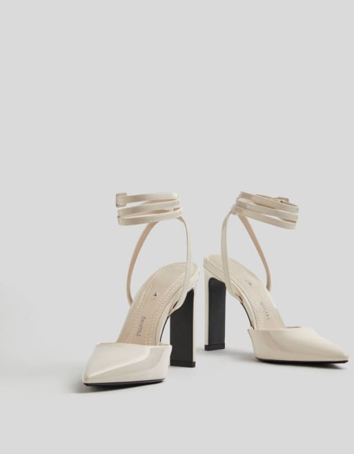 bershka pointed toe heels