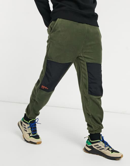 polar fleece joggers