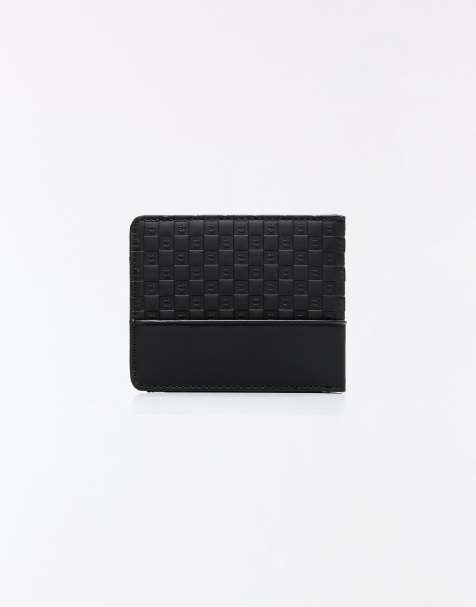 Bershka - Porte-monnaie en similicuir - Noir - view 1