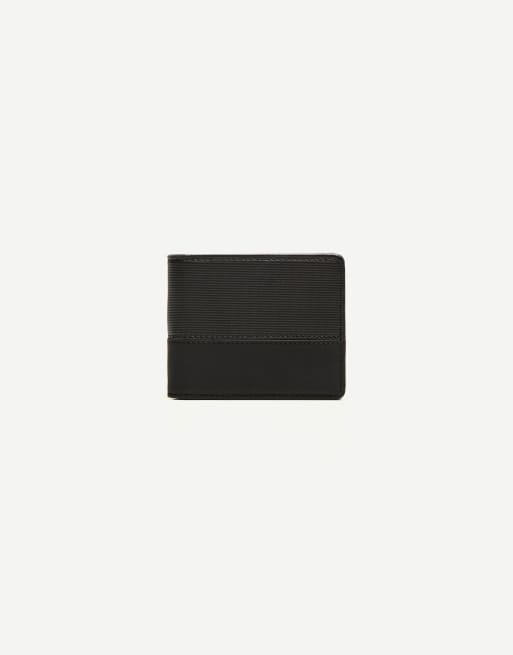 Bershka - Portemonnee met contrast in zwart