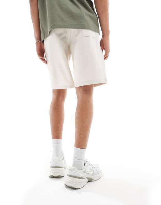 Bershka – Premium – Beige shorts, 2 av 5