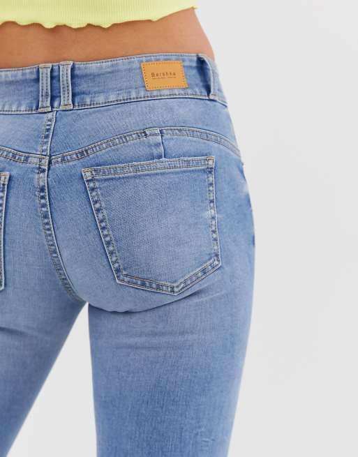 Bershka push up jeans review sale