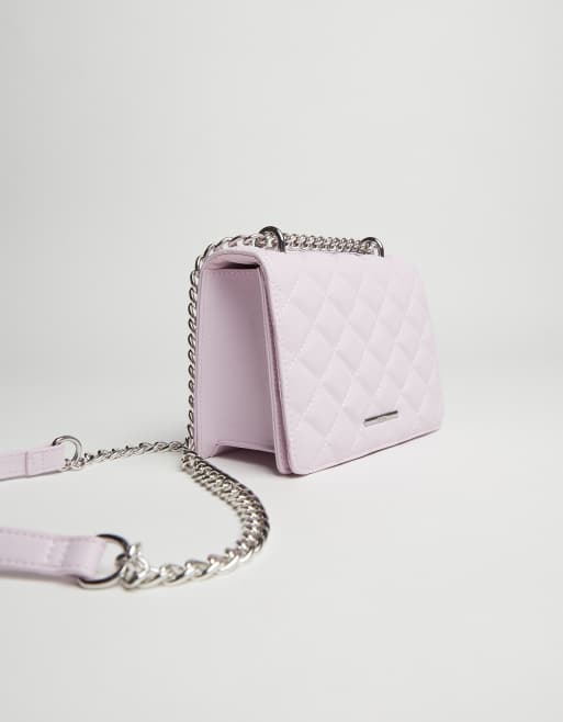 Bershka Small Cross Body Bag With Thick Chain Strap