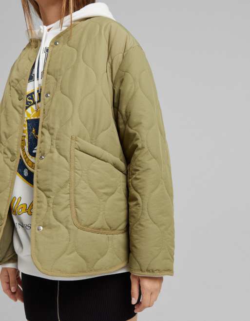 Bershka shop quilted jacket