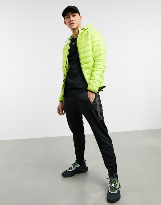 Bershka neon jacket store
