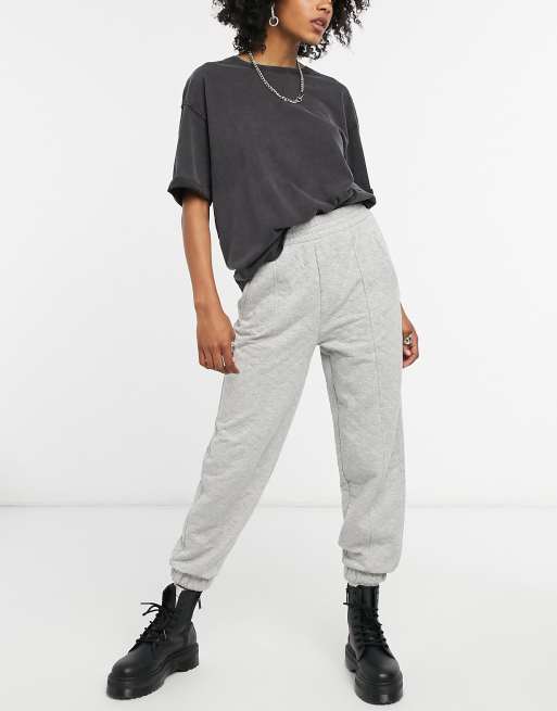 bershka grey cargos