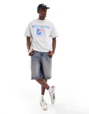 Bershka Race Glory Printed T-shirt