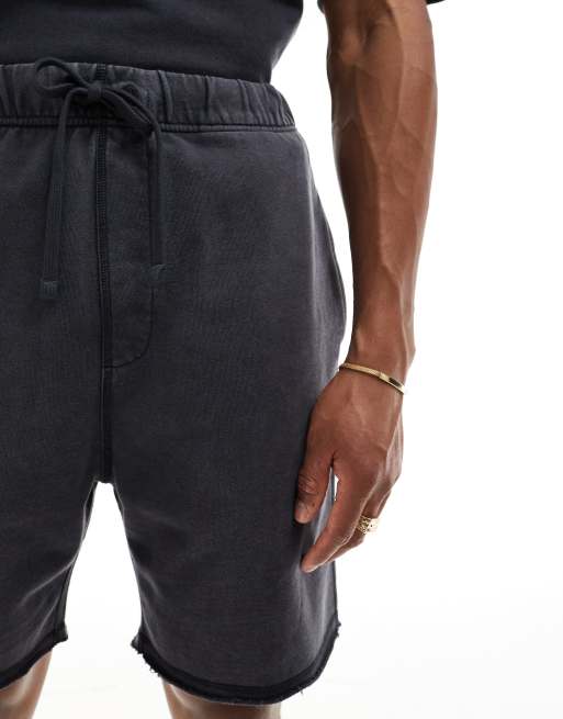 Zipper Bershka Bermudas Bershka High Waisted Raw Hem Longline