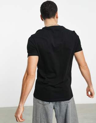 Bershka Regular T-shirt In Black