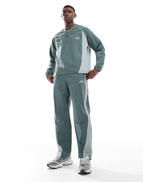 Bershka - Retro sportieve co-ord set met panelen - view 1