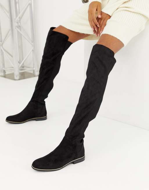 Bershka over the knee boots sale