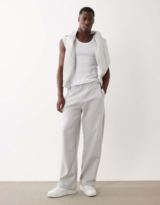 Bershka Ribbed vest top in white, 5 of 5