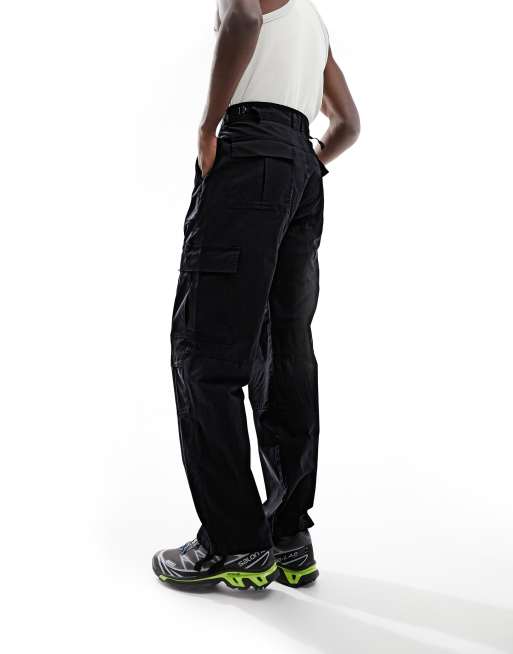 Mens black cargo pants hot sale walmart